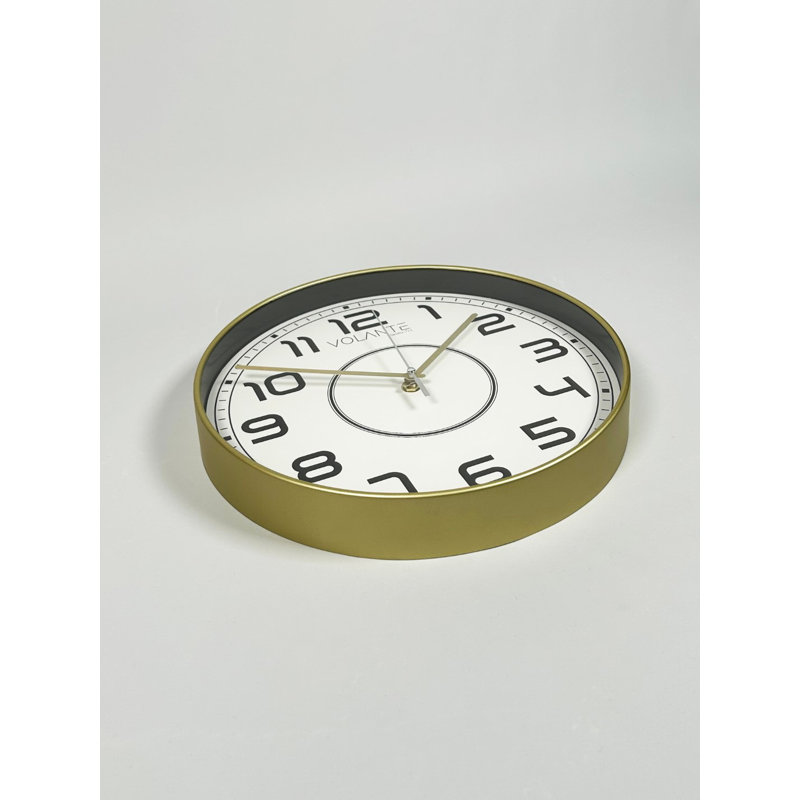 Clirim Wall Clock, Gold