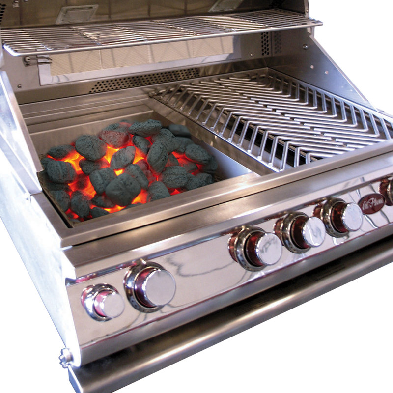 Cal Flame 13.63'' W x 17.63'' D Stainless Steel Charcoal Tray