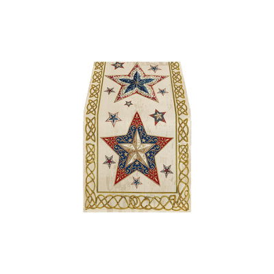 4th Of July Decorative Tablecloth And Table Runner Independence Day Patriotic Table Linen Set Dining Table Home Decoration