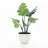 Avalynn Ivory Bell Round Recycled Plastic Pot Planter
