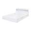 Grand lit Sahas en blanc