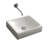 WS Bath Collections Cento 13.8'' White Ceramic Rectangular Bathroom Sink