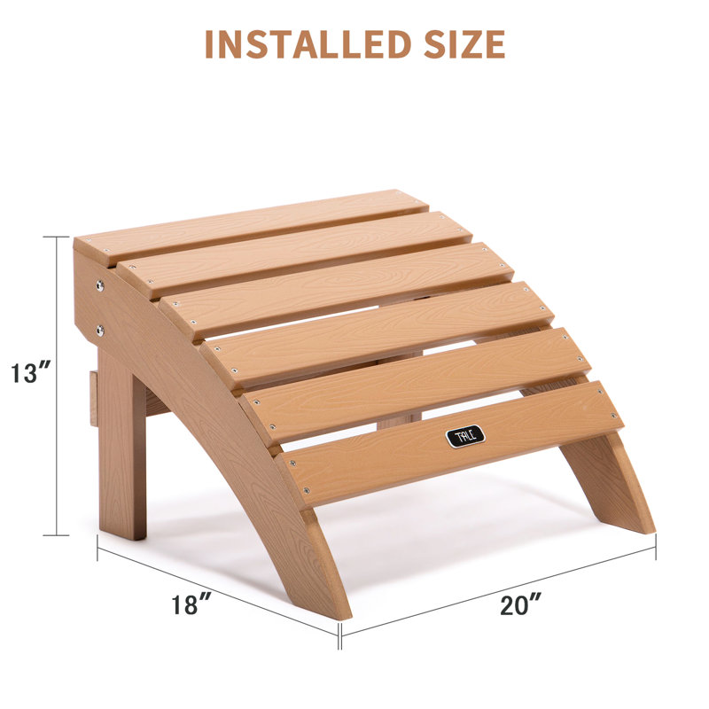 Repose-pieds Porch Furniture, brun, toutes saisons