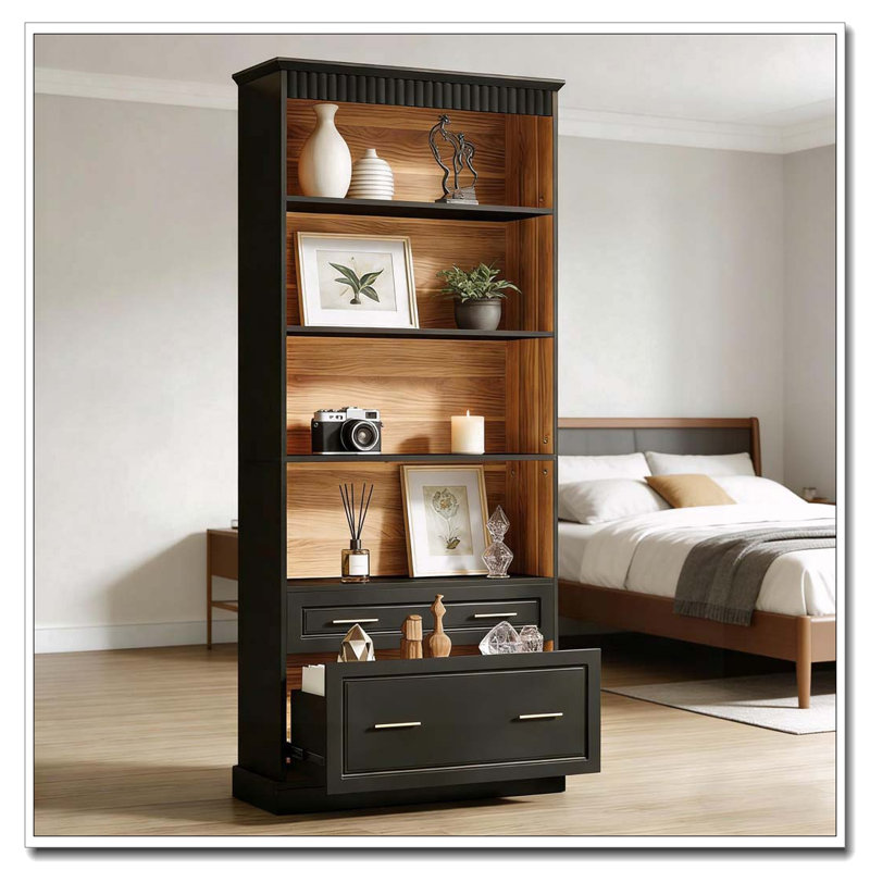 Freestanding Display Shelf,Practical Bookshelf