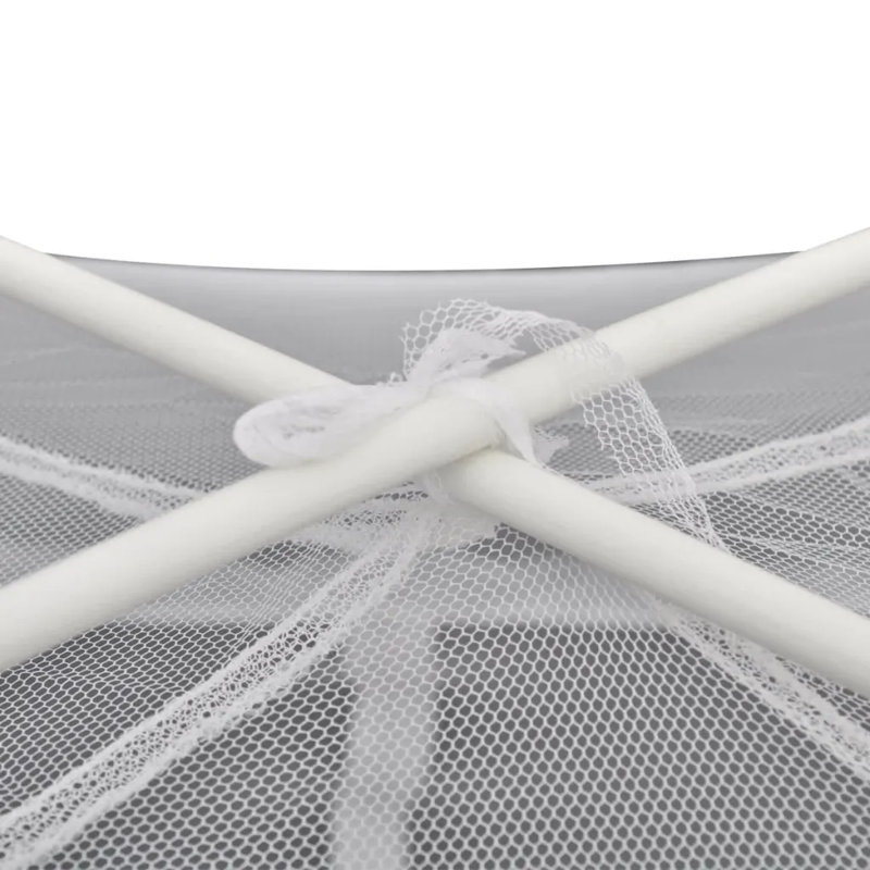 Mongolei Four Poster Zip Bed Canopy, 180 x 150 cm