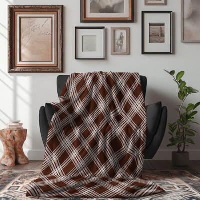 Sleek Autumn - 1 Piece Premium Sherpa Blanket