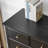 Simple Black Ash Solid Wood Accent Chest