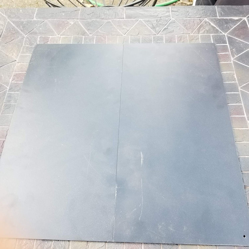 18'' Square Metal Fire Pit Accessory
