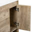 Meuble-lavabo moderne en bois 30 po avec tiroir coulissant, lavabo en céramique et tablette ouverte