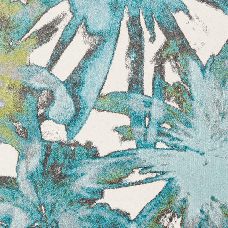 Abbyville Abstract Indoor Rug, Rectangle 2' x 2'3"