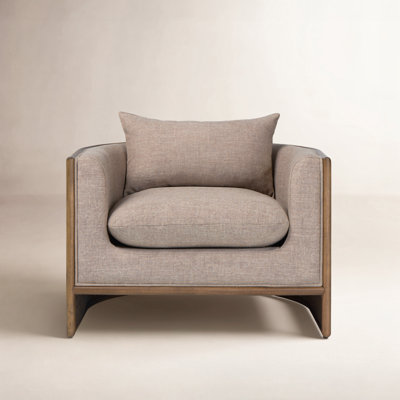 Isidor Oak Barrel Chair