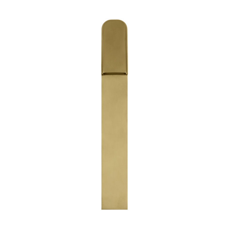 Froler LED Outdoor Sconce, Hand-Rubbed Antique Brass, Hand-Rubbed Antique Brass, 17" H x 2.4" W x 2.6" D