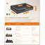 120.0x85.0x25.0cm Polyester Pet Bed