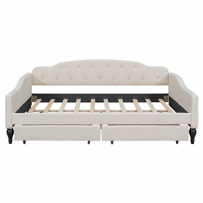 Upholstered Linen Daybed