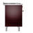 ILVE Nostalgie II Series 48 in. Dual Fuel Range with 8 Sealed Burners, Griddle (Liquid Propane, Solid Door)-99298707-99298670
