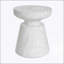 Table d'appoint d'extérieur en travertin Ponti, légère et durable pour une utilisation intérieure et extérieure, conception multifonctionnelle avec finition élégante-1058409487