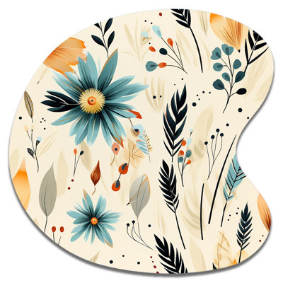 Rainer - Abstract Boho Irregular Wall Art - Drop Shape