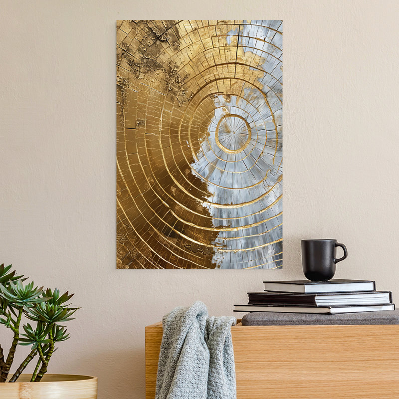 Série ABSTRACT CXLI - Impression sur toile seulement - NON CADRE, H 18 po x l 12 po