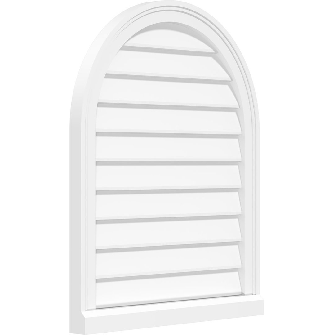 Ekena Millwork PVC Wall Louver / Gable Vent Ekena Millwork 
