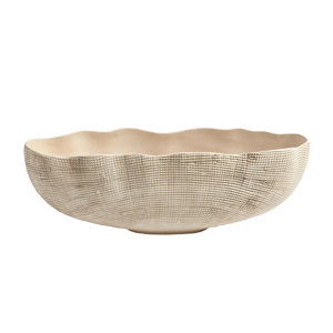 Global Views Sisal Oval Bowl | Perigold