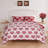 Greenland Home Fashions Lovebirds 2-Piece Twin Size Red Coverlet Set, 68x88 Inch-108258288-100247442