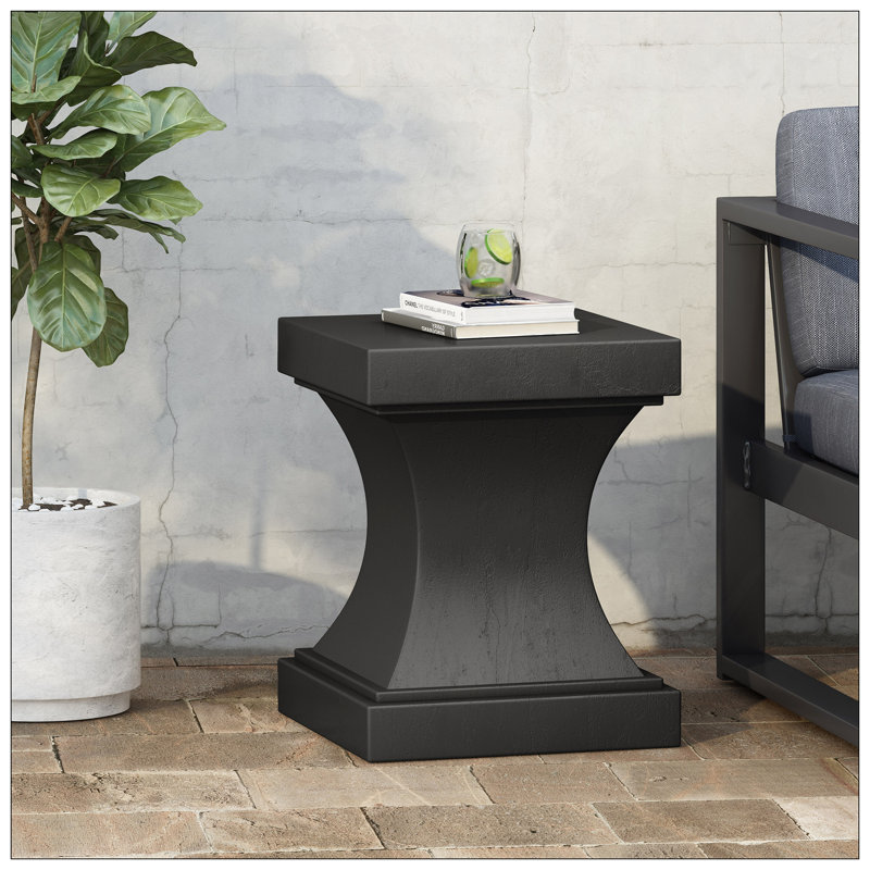 Table d'appoint Athena, Noir