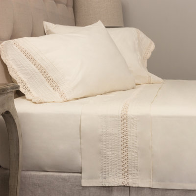 Ensemble de draps 100% coton Becca