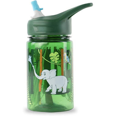 12oz Kid's Bottle with Straw Lid - Elephant