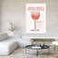 Art mural contemporain Aperol Spirz-1746502163