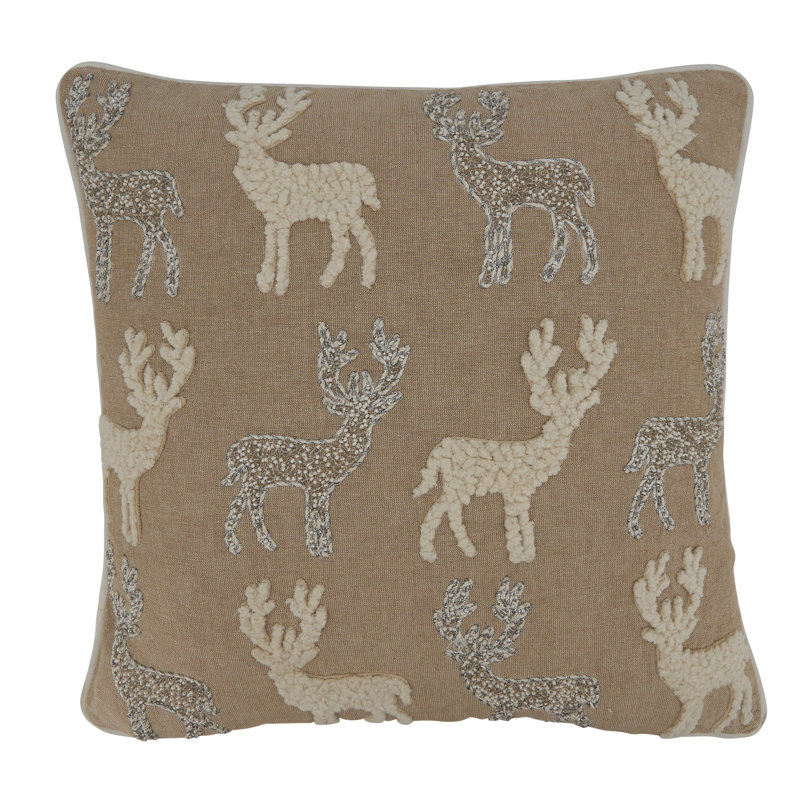 Celyn Collection Embroidered Cotton Pillow Cover
