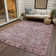 Machine Washable Indoor/Outdoor Xhevrie Blush Rug