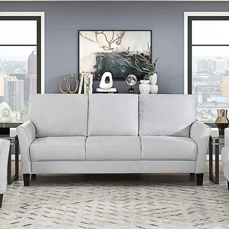Canapé 3 places Modern Modern, Gris