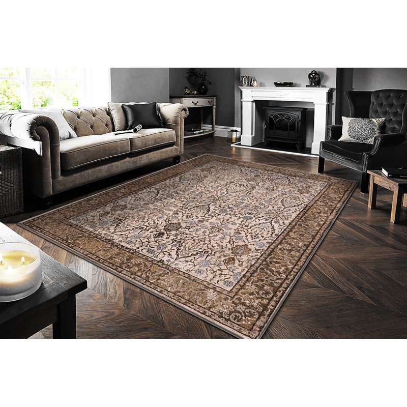 Oriental Indoor Rug, Rectangle 5' x 7'8"
