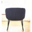 Fauteuil d'appoint rembourré avec pieds en métal Modern-1133470301