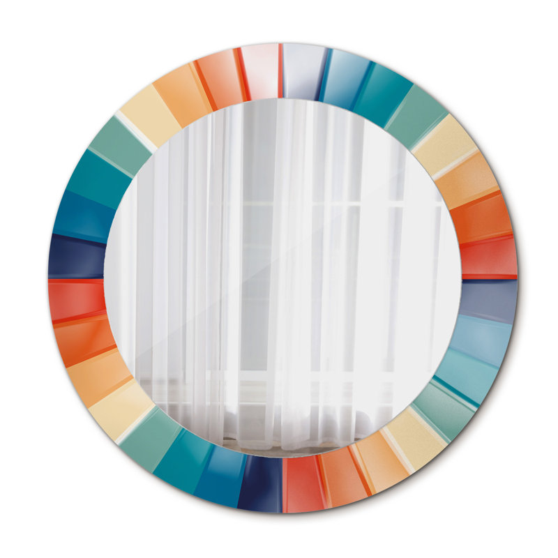 Huldar Glass Flat Wall Mirror