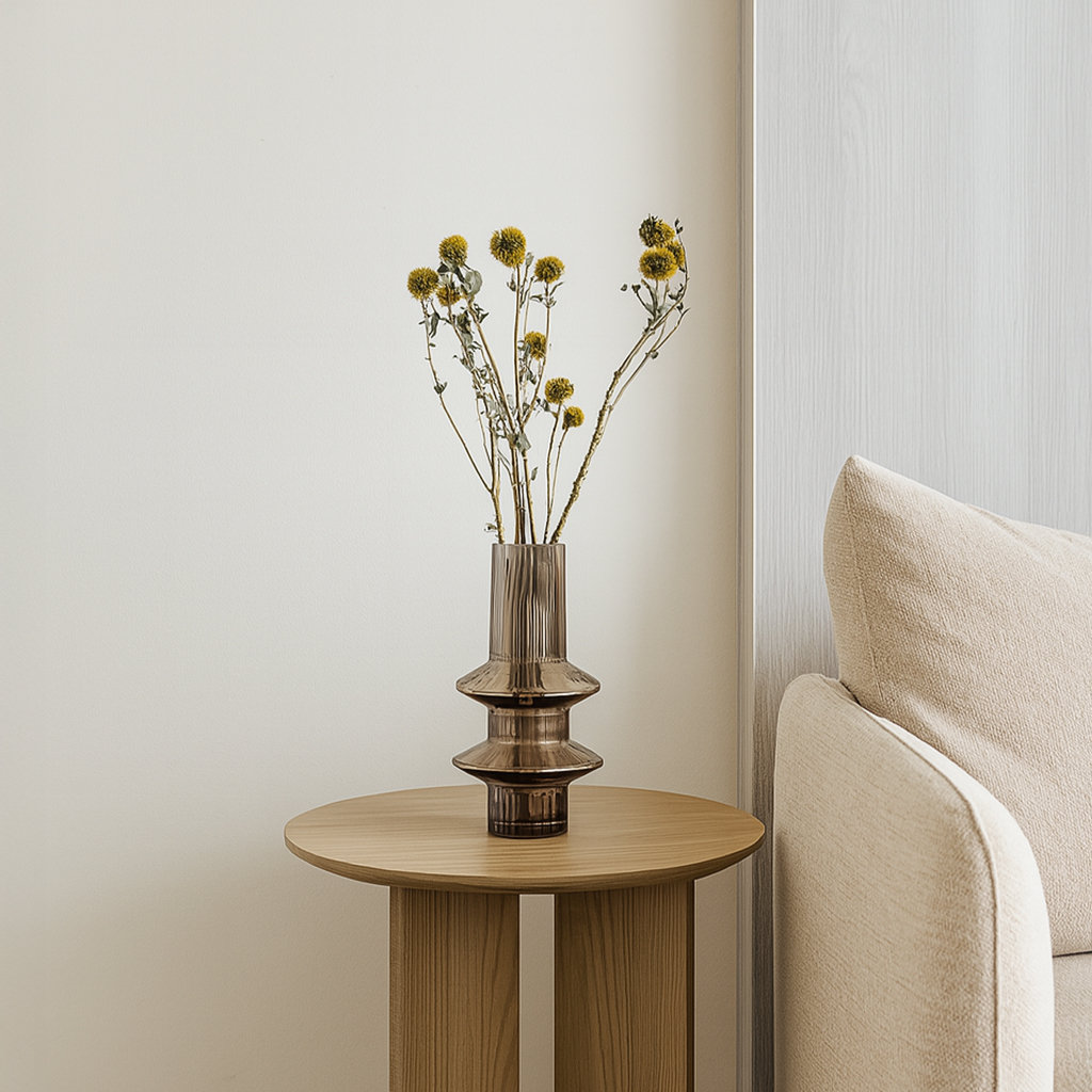 Modern Art Preserved Ageratum Stems
