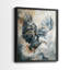 ANIMALS Series CXVII - reproduction encadrée de qualité supérieure - prête à être accrochée - aucun clou requis-1359985979-1359985968
