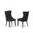 3-Piece Antique Walnut Finish Solid Wood Top-Round Upholstered Dining Room Set with Dropleaf-Seats 4-155756904-155756906