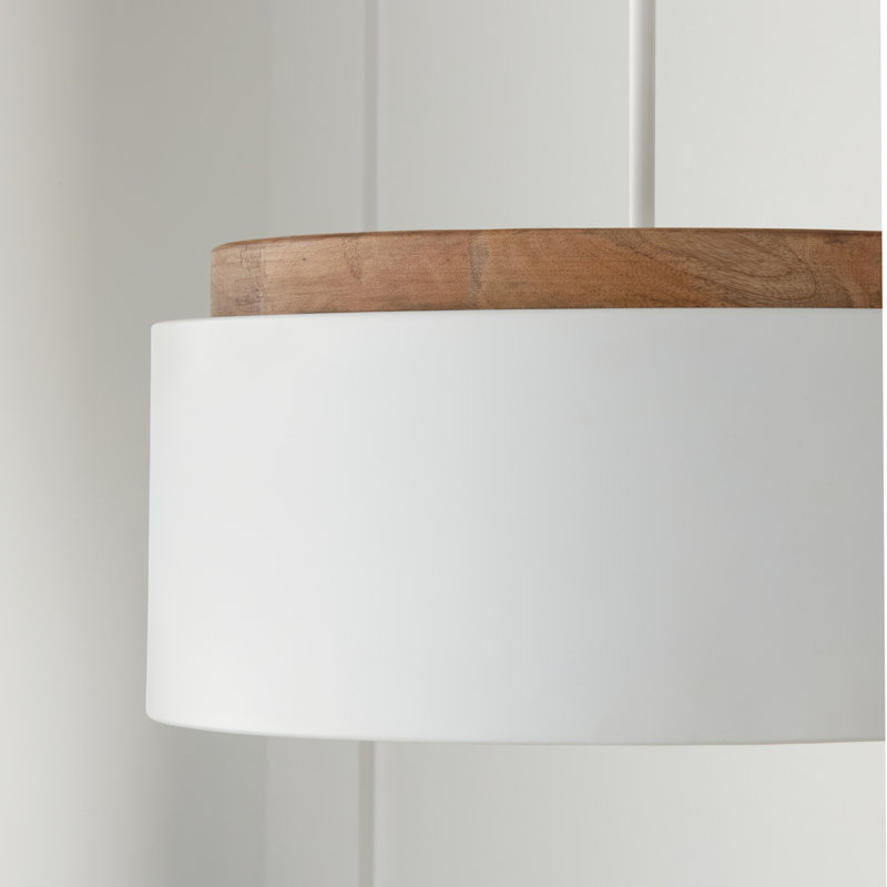 Luminaire suspendu tambour à 1 lumière Donal