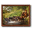 Sunlit Horses IV, reproduction d'art sur toile encadrée-1573148032-1573148033