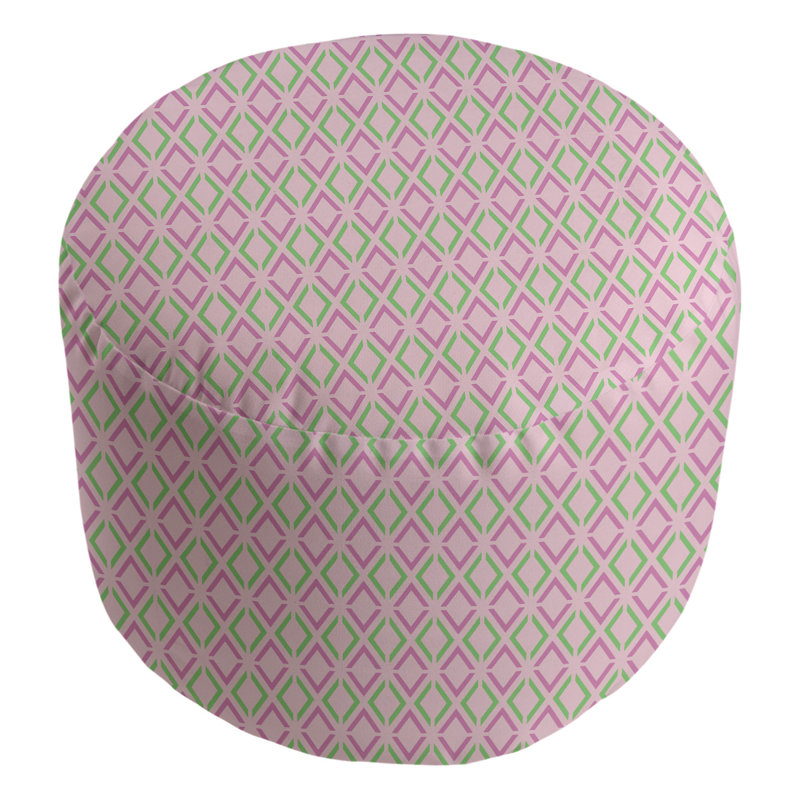 Repose-pieds repose-pieds arrow diamants Avicia, Rose / vert