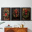 Christmas Holiday Art DCL XXI - Toile tendue avec châssis sur mesure - 3 pièces-861633889-861633895