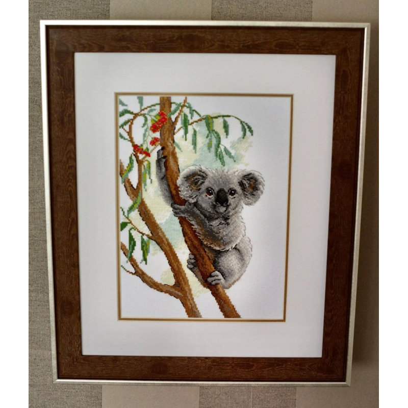  Kit de point de croix compté mignon Koala R2082