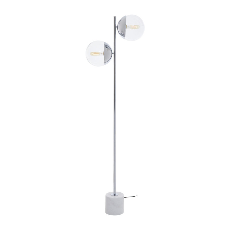 Royce 158cm Novelty Floor Lamp, Silver