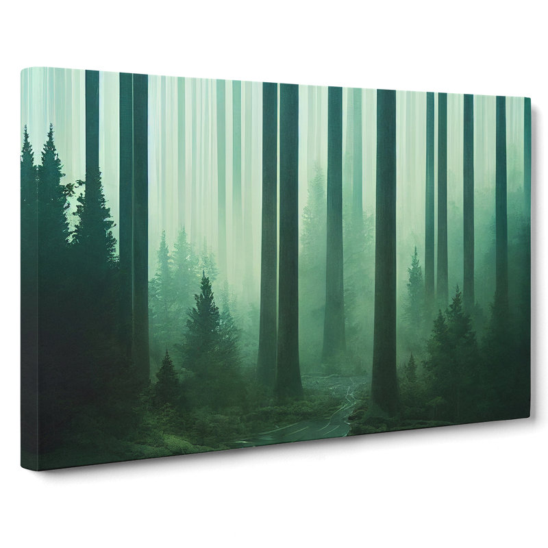 Delightful Forest - Wrapped Canvas, 50cm H x 76cm W x 3cm D