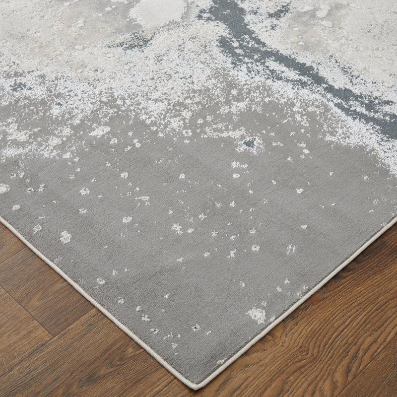 Tapis en polyester / polypropylène Oria, Rectangle 10 pi x 13 pi 2 po