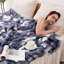 Cozy and Comfortable Faux Fur Blanket A soft, plush blanket perfect for sofas, featuring a fluffy, thick, and plush texture. Ideal for sofas, bedrooms, and living rooms.-121505584-121601731