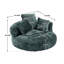 Fauteuil à billes à haut dossier avec 3 coussins Coolmore-1814828370