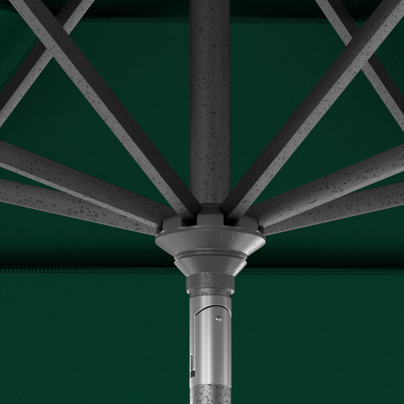 Housel 132'' Umbrella, Hunter Green Performance