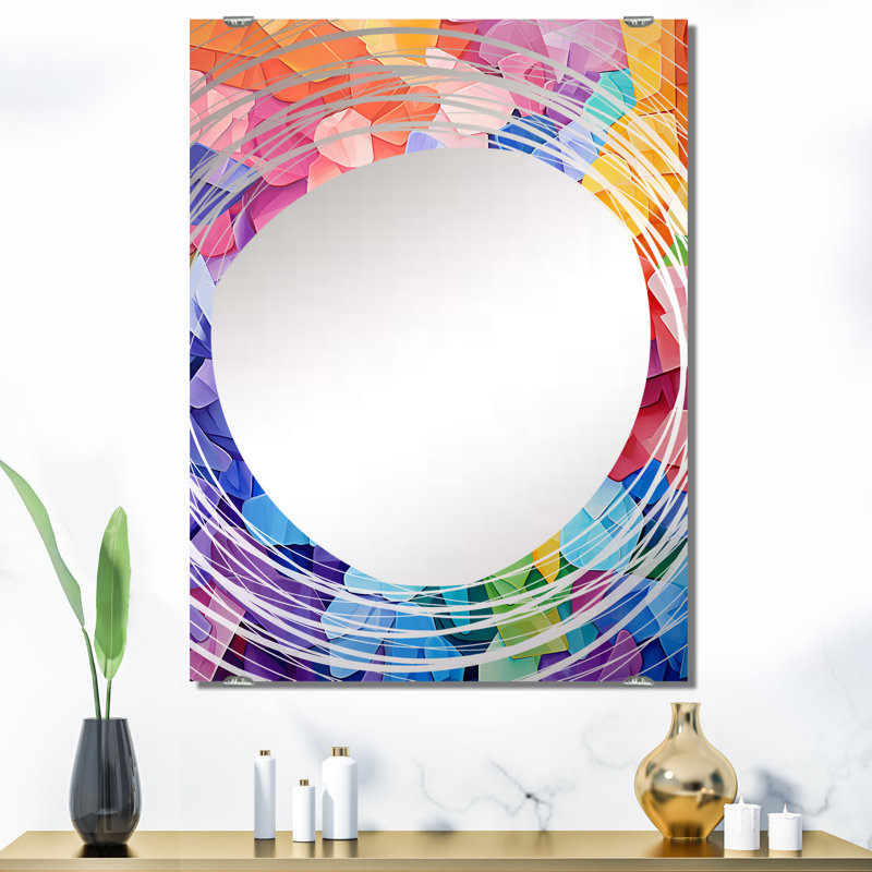Grand miroir mural Haeckel, 40 po x 30 po